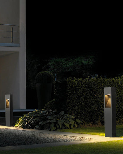Borne Lumineuse pour Allée - Lumière Élégante
