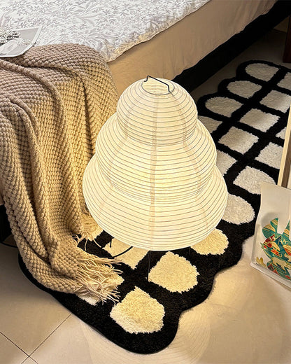 Lampadaire en Tissu Type Lanterne