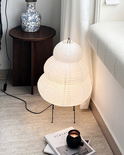 Lampadaire en Tissu Type Lanterne