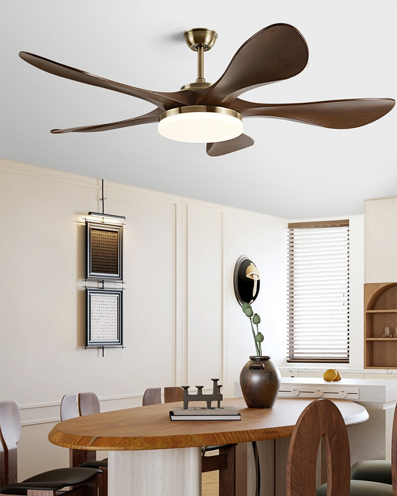 Mid-Century Elegance Ceiling Fan