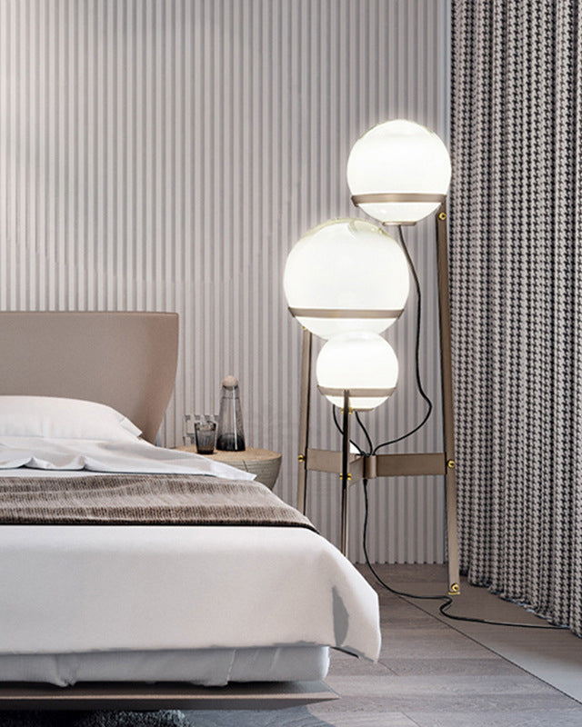 Glass Cloud Floor Lamp
