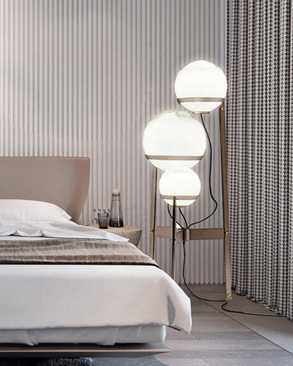 Glass Cloud Floor Lamp