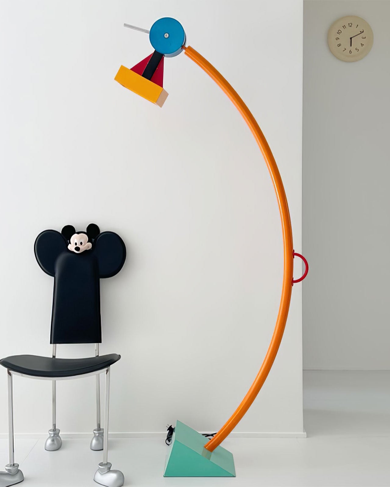 Lampadaire Arc Multicolore