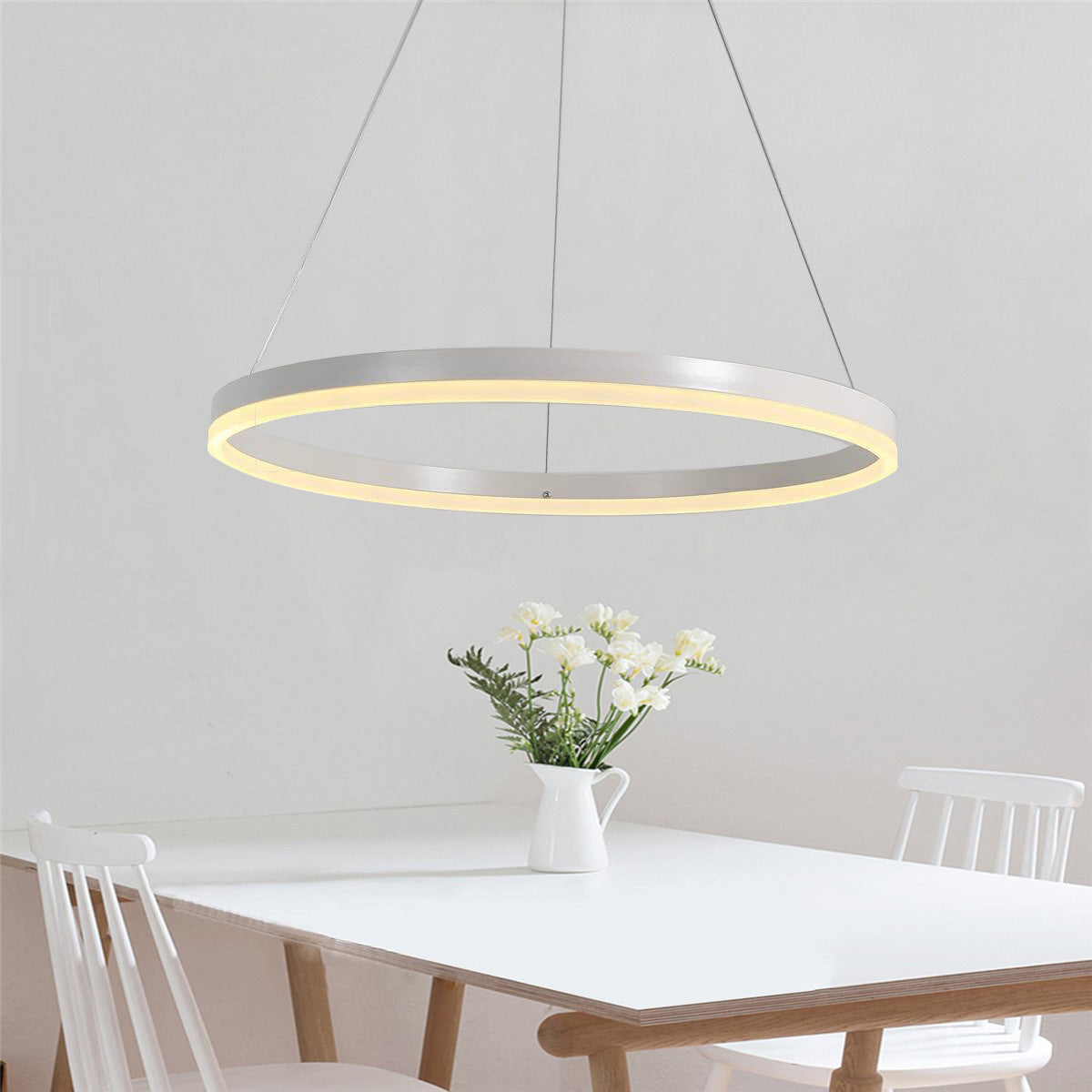 Minimalist Circular Chandelier