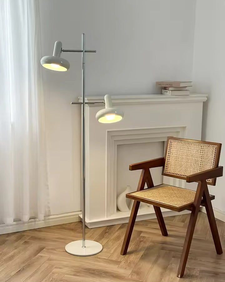 Lampadaire Double Orientable Style Bauhaus