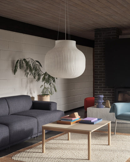 Silk Urn Pendant Light – Japandi Elegance