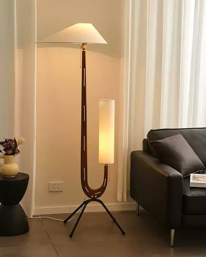 Duo Perched Floor Lamp