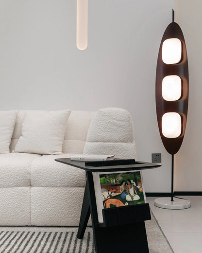 Eclipse Wood Floor Lamp