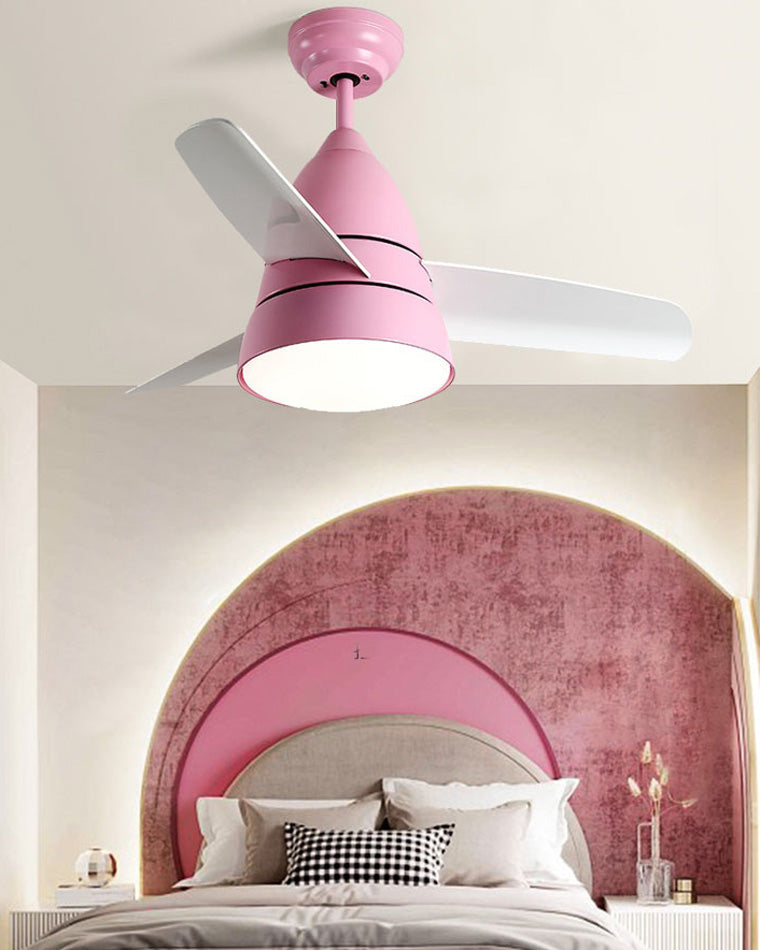 Compact 3-blade ceiling fan - Briza Color