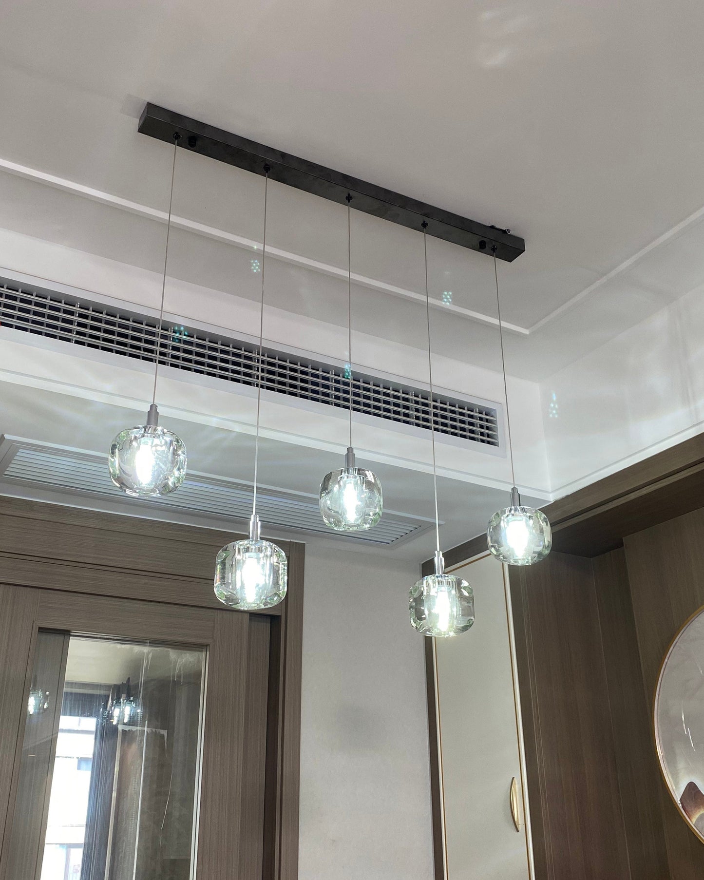 Hanging Chandelier - Elegance Glass