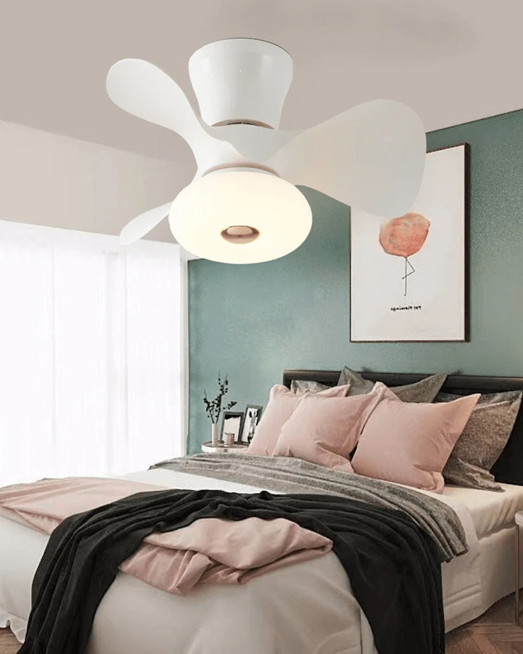 Mini LED Ceiling Fan - Moon Breeze