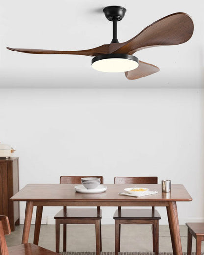Mid-Century Elegance Ceiling Fan