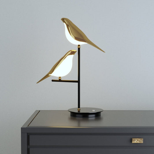 Lampe de Table LED - Orlan Chic Doré-1