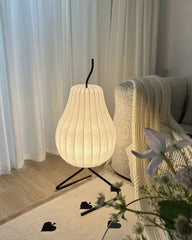 Lampadaire Lanterne Poire en Soie