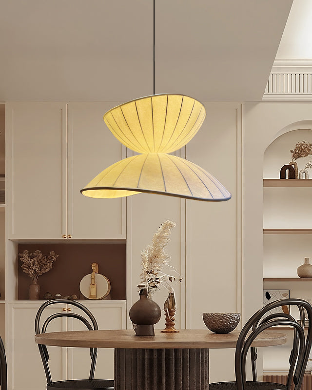 Suspension – Japandi Elegance in Silk