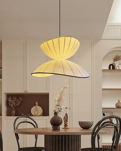 Suspension – Japandi Elegance in Silk