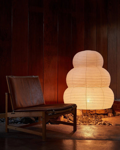 Lampadaire en Tissu Type Lanterne