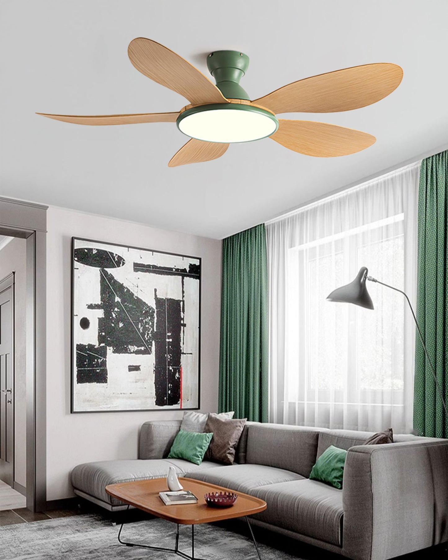 Nordik Clear Ceiling Fan