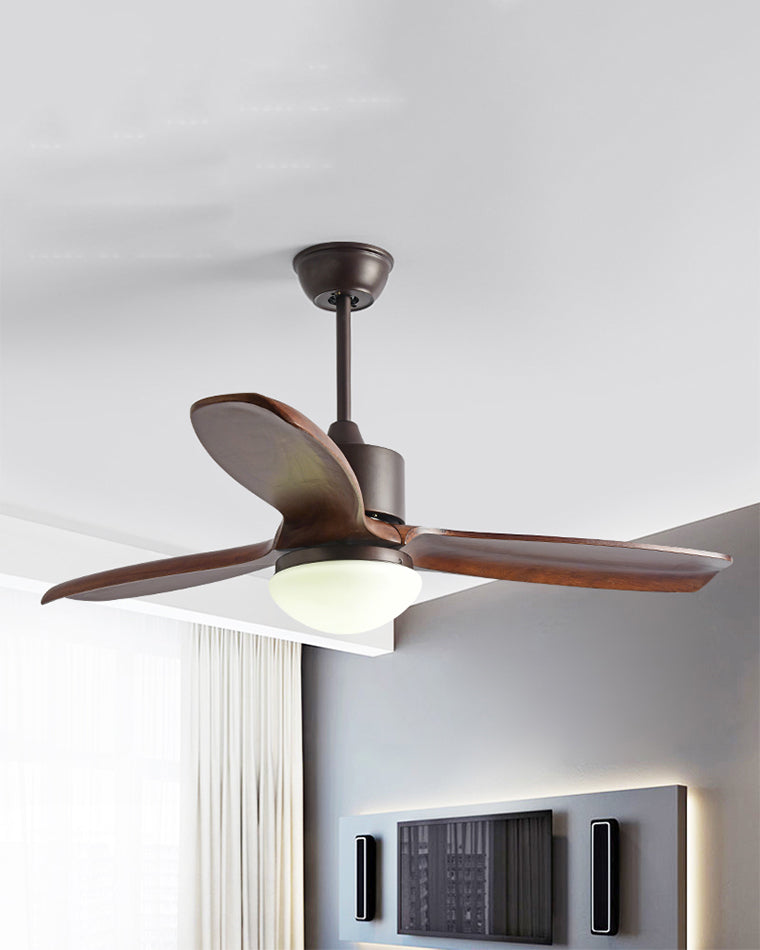 AeroLuna fan with round shade