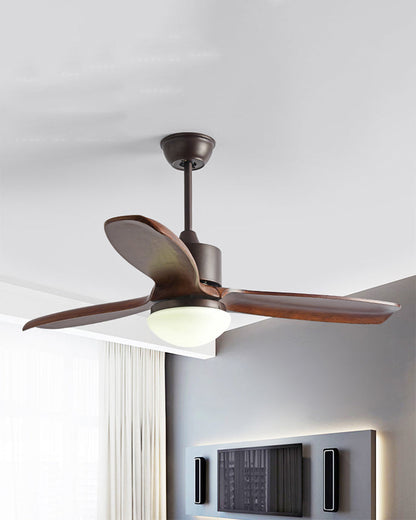 AeroLuna fan with round shade