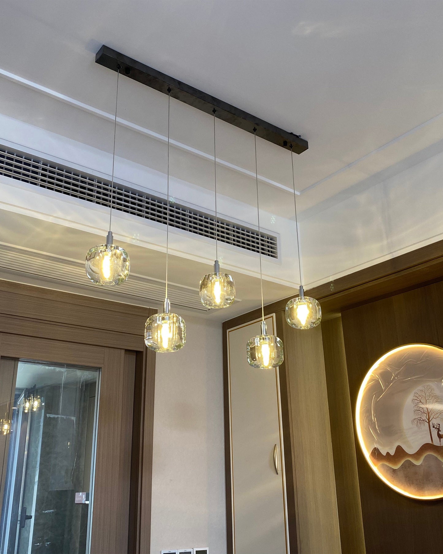 Hanging Chandelier - Elegance Glass