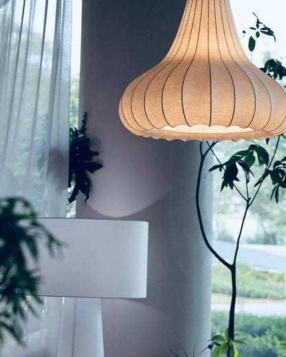 Suspension – Conical Elegance in Silk