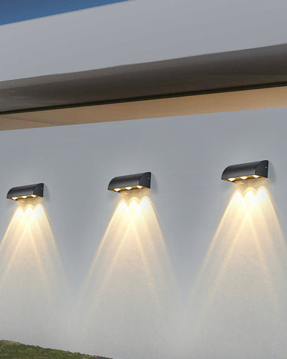 Applique Murale Extérieure Downlight Noire – Éclairage Minimaliste et Élégance Moderne
