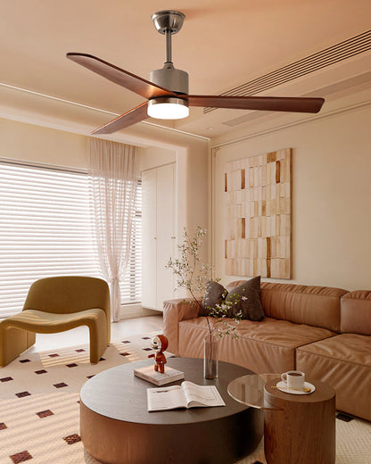 Silver Noce Ceiling Fan