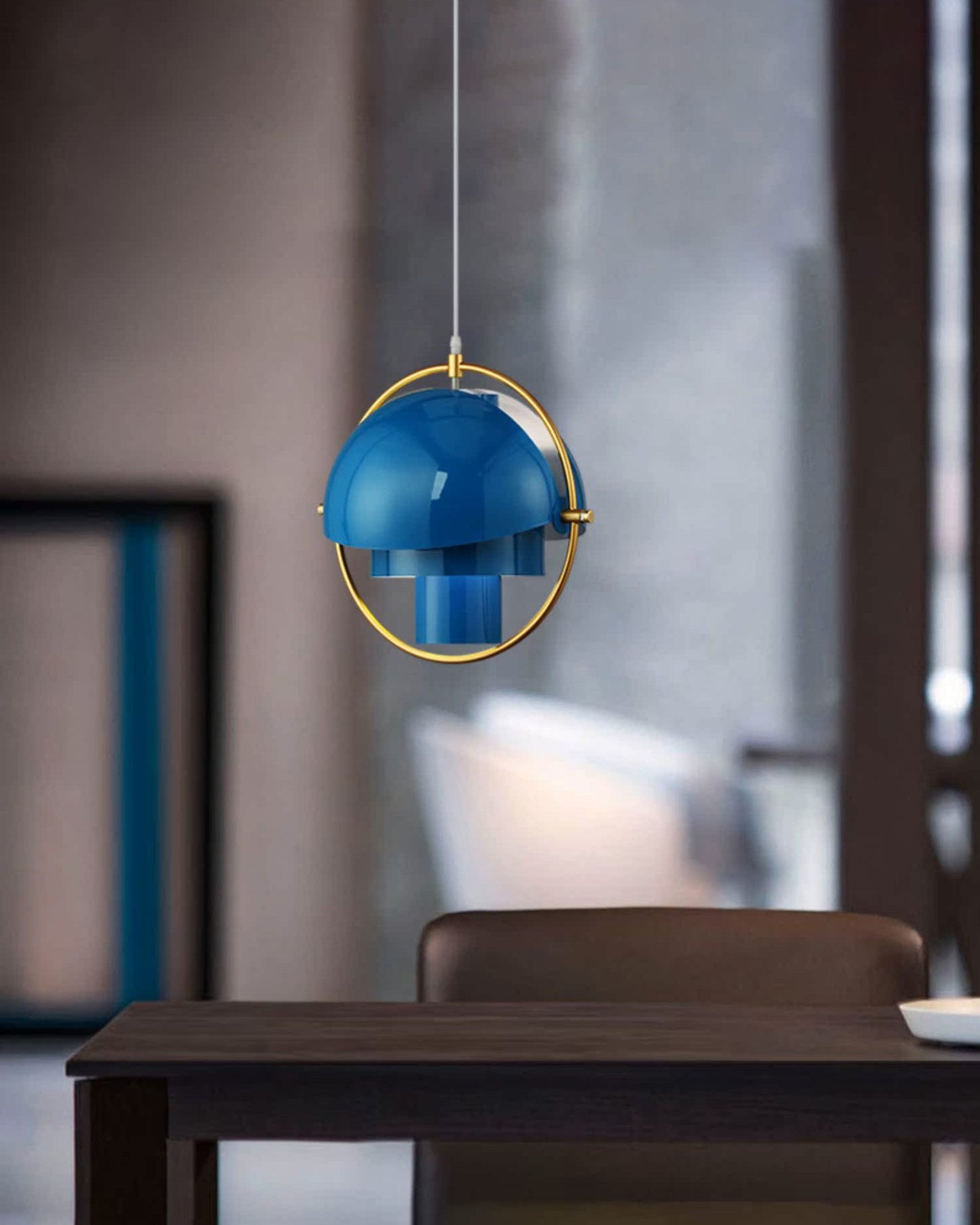 Suspension - Metallic Horizon Globe