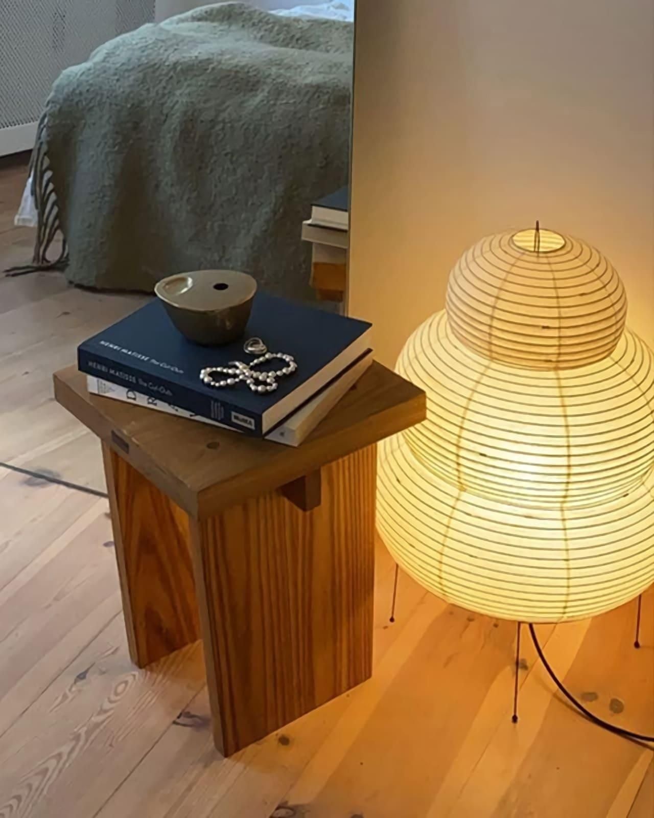 Lampadaire en Tissu Type Lanterne