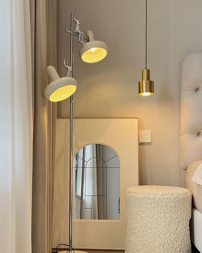 Lampadaire Double Orientable Style Bauhaus