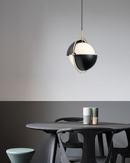 Adjustable Glass Globe Elegance Pendant Light