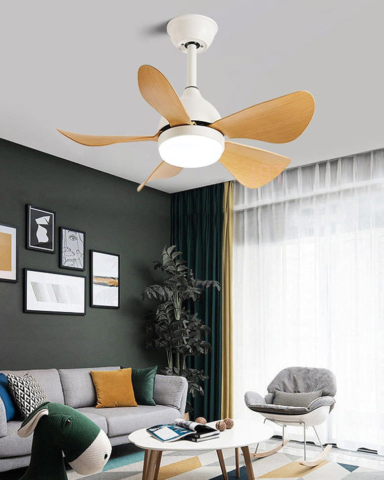 Compact 5-blade ceiling fan (76 cm) - AéraLys