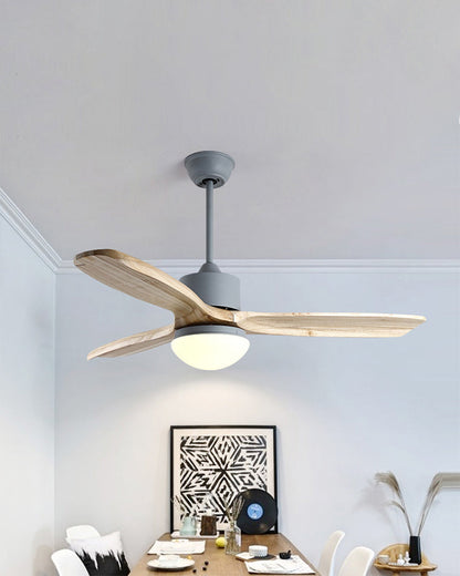 AeroLuna fan with round shade
