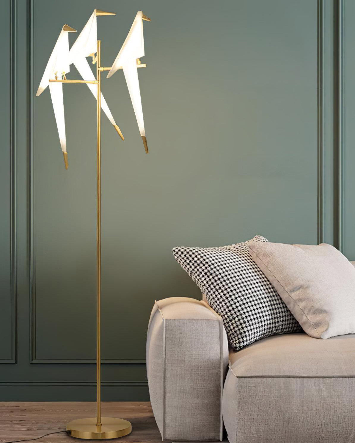 Origami Avian Floor Lamp