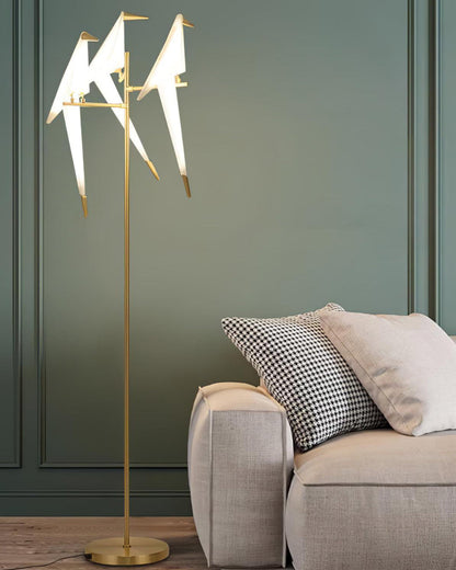 Origami Avian Floor Lamp