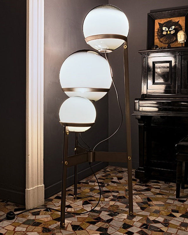 Glass Cloud Floor Lamp