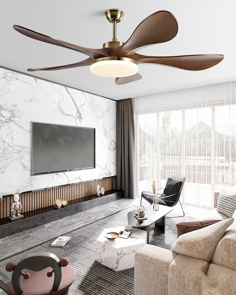 Mid-Century Elegance Ceiling Fan
