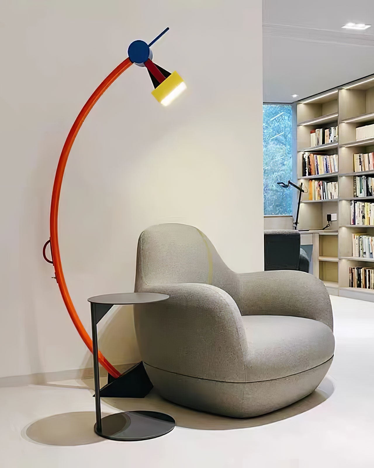 Lampadaire Arc Multicolore