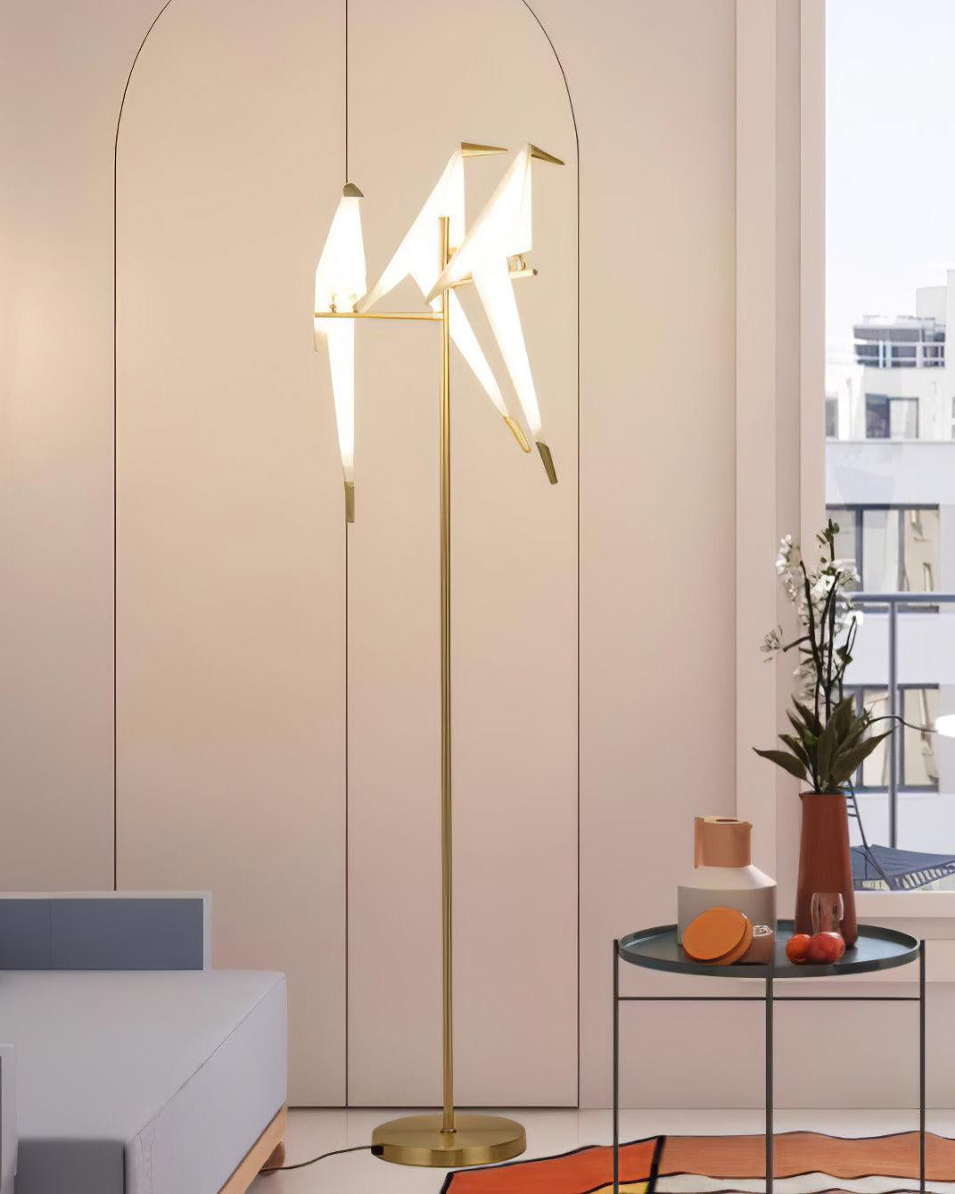 Origami Avian Floor Lamp