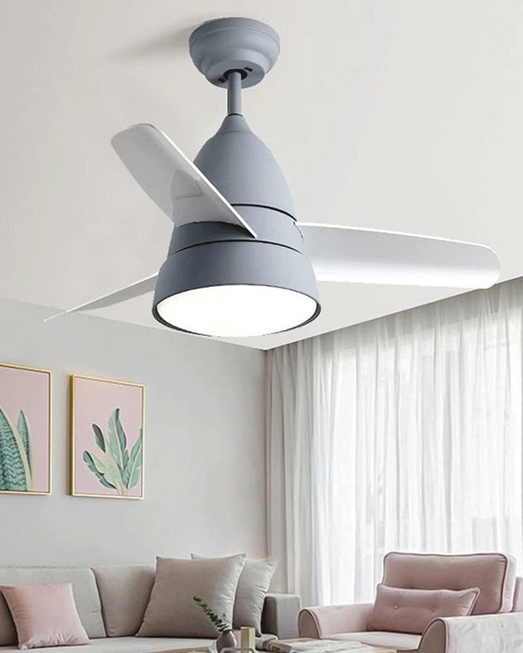 Compact 3-blade ceiling fan - Briza Color