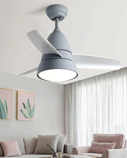 Compact 3-blade ceiling fan - Briza Color