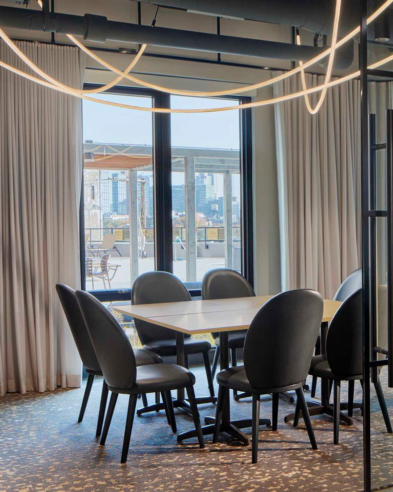 LED Rope Chandelier