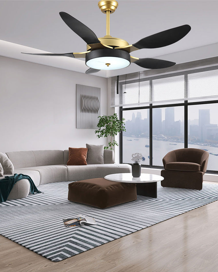 Gold ceiling fan - Auréa Vent