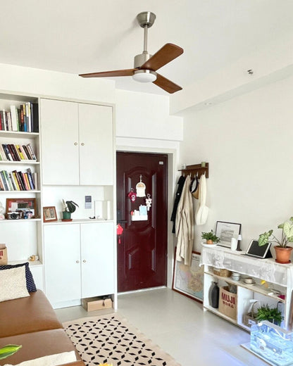 Silver Noce Ceiling Fan