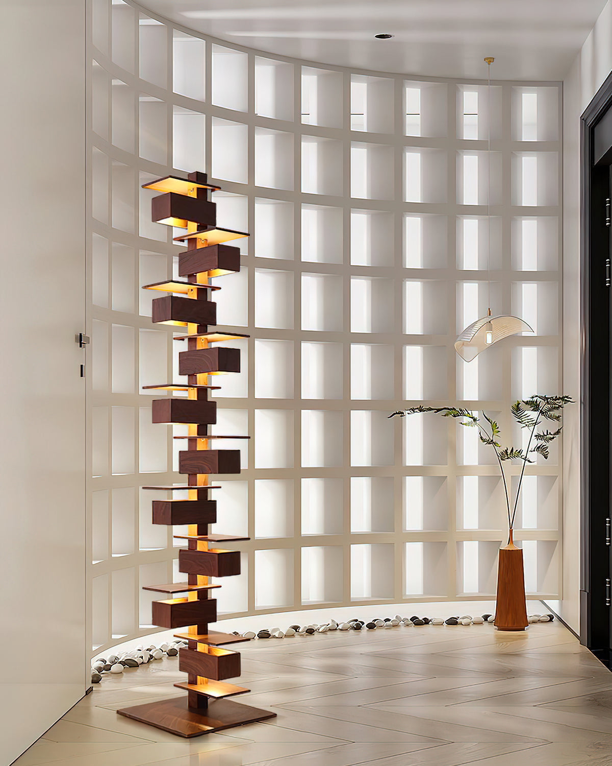 Serene Column Floor Lamp