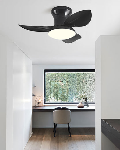 Mini Ventilateur de Plafond Design à Profil Bas