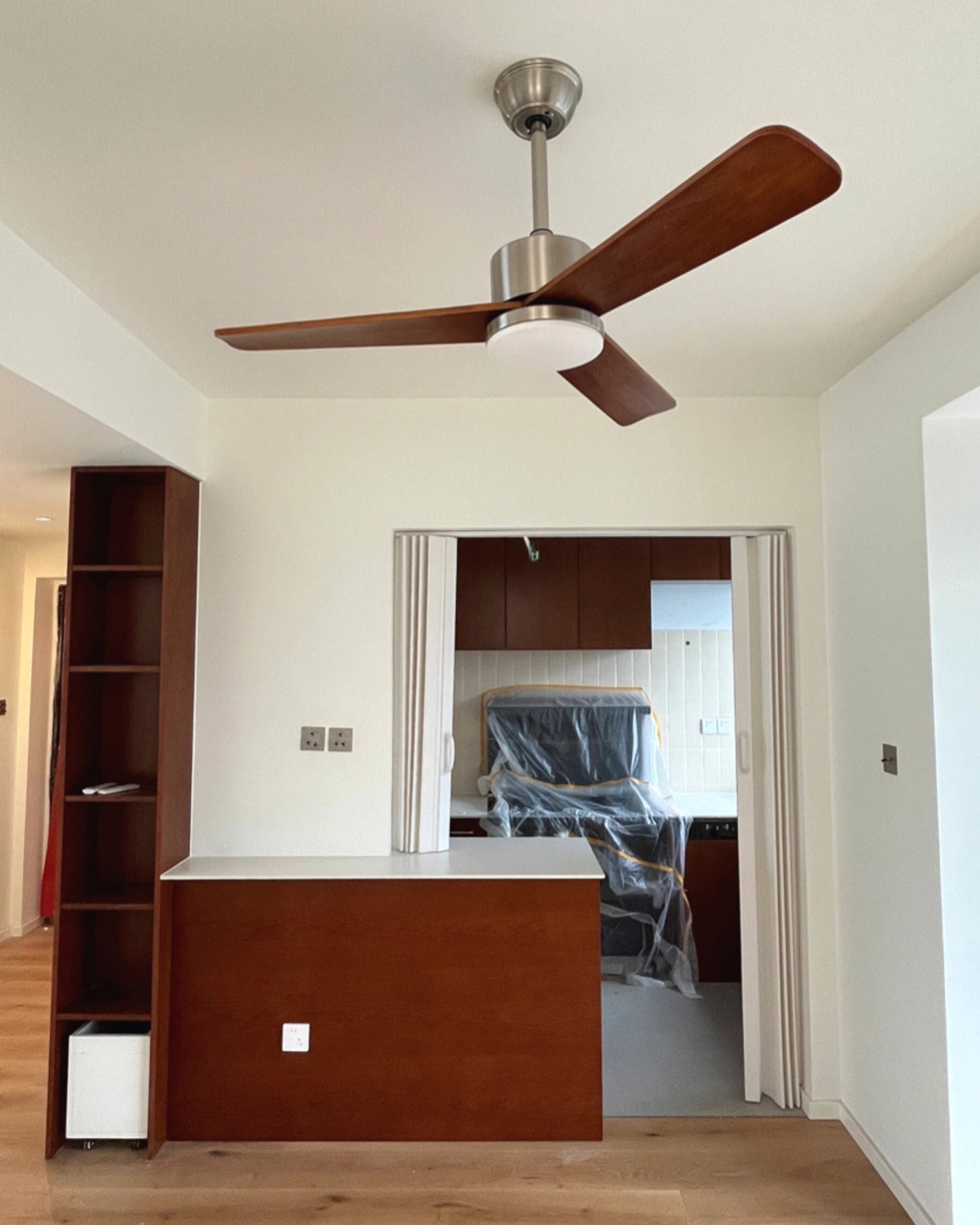 Silver Noce Ceiling Fan