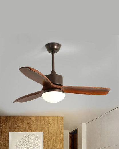 AeroLuna fan with round shade