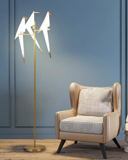 Origami Avian Floor Lamp
